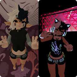 Lambie Retexture, reshape and clothes, personal avatar