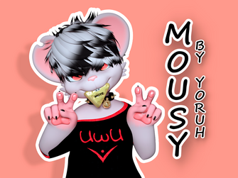 Mousy Public Avatar at my home world